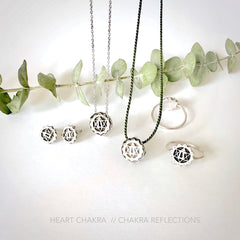 Heart Chakra Reflection Necklace