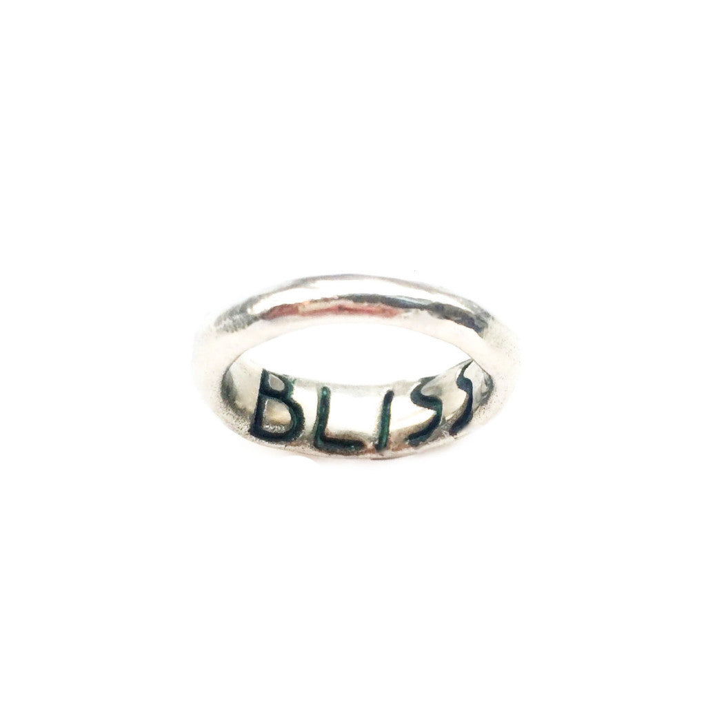Power of Words "BLISS" Ring